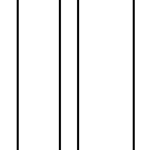 vertical black lines on white